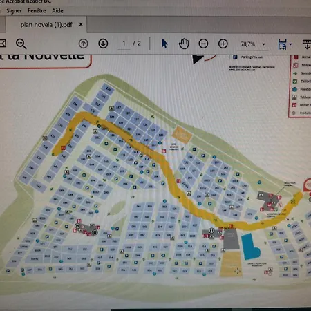 Mobile Clim-piscine -terrasse -parking -6 Personnes Кемпинг *