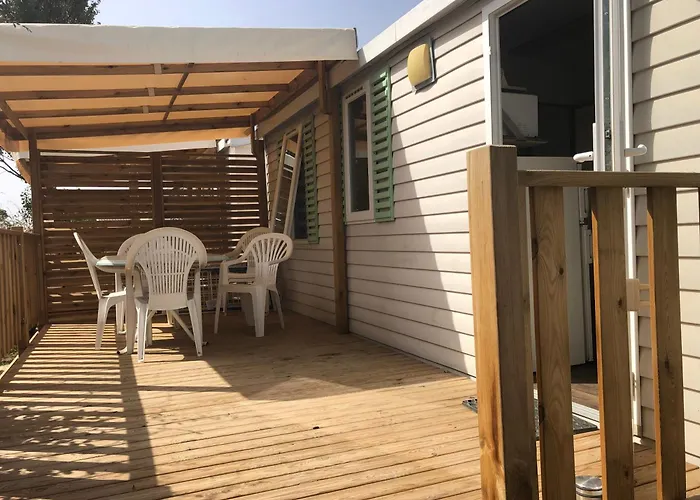 Mobile Home Clim-Piscine -Terrasse -Parking -6 Personnes