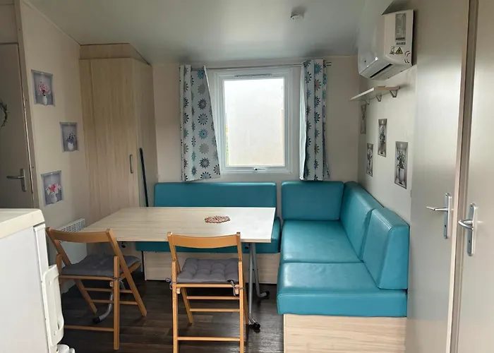 Mobile Clim-piscine -terrasse -parking -6 Personnes