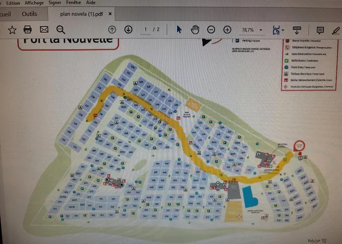 Mobile Clim-piscine -terrasse -parking -6 Personnes Camping *